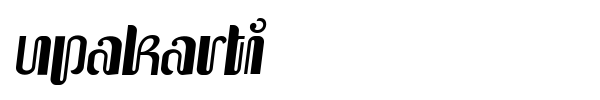 Upakarti font preview